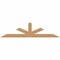 Ekena Millwork Saratoga Smooth Timber Gable Bracket, Western Red Cedar, 96"W x 24"H x 1 1/2"D x 5 1/2"F, 6/12 Pitch GBW096X24X0206SAR00SWR - alternate 1